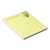 カスタマイズ可能（昆虫）マルハナバチ ノートパッド (アングル)