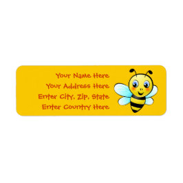 カスタマイズ可能（昆虫）マルハナバチ ラベル