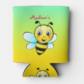 カスタマイズ可能（昆虫）マルハナバチ 缶クーラー (正面)