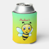 カスタマイズ可能（昆虫）マルハナバチ 缶クーラー (缶裏面)