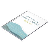 カスタマイズ可能 |海聖句 ノートブック (左側)