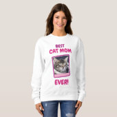 カスタマイズ可能 猫 犬 愛猫家 ペット好き お母さん お父さん Tシャツ (正面フル)