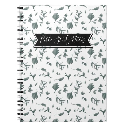 カスタマイズ可能|聖書の勉強記 ノートブック (正面)