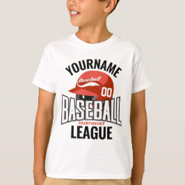 カスタマイズ可能 野球選手 名前 チーム チャンピオン クラブ Tシャツ
