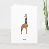 カスタマイズ可能：雪を降らせ シーズンカード (裏面)