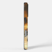 カスタマイズ可能 黒馬 名前入り Case-Mate iPhoneケース (裏面 / 右)