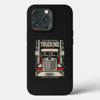 カスタマイズ可能 18輪トラック運転手 iPhone 13 PROケース