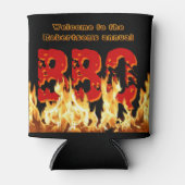 （カスタマイズ可能） BBQクーラーボックス 缶クーラー (正面)