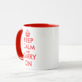 カスタマイズ可能 Keep Calm マグ コーポレート まとめ買いギフト (正面左)