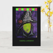 カスタマイズ可能: PedagogyGreetingsを時間をとること カード (黄色い花)