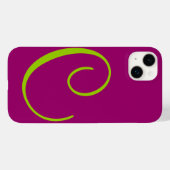 カスタマイズ可能C Case-Mate iPhoneケース (裏面 (横))