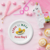 カスタマイズ可能Cinco de Mayo 5月5日フェスタ ペーパープレート (パーティー)