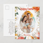 カスタマイズ可能🐇Springtime Egg-stravaganza シーズンポストカード (正面/裏面)