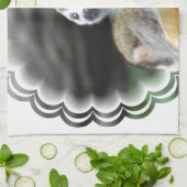 カスタマイズ台所タオル- キッチンタオル (折り畳み)