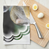 カスタマイズ台所タオル- キッチンタオル (四つ折り)