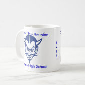 カスタマイズ同窓会の記念品のマグ- コーヒーマグカップ (正面左)