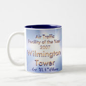 カスタマイズ名前 ツートーンマグカップ (左)