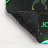 カスタマイズ名前 |トレーパーソナライズされたダーマウスパッド マウスパッド (コーナー)