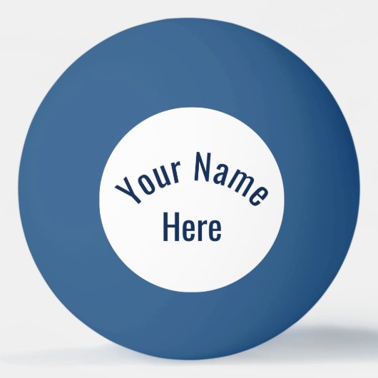 カスタマイズ名前 卓球ボール (正面)
