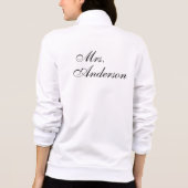 カスタマイズ名結婚前 パーカ (裏面)