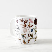 カスタマイズ名葉秋 コーヒーマグカップ (正面左)