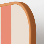 カスタマイズ名門私立校風の可能なストライプピックボールパドル ピックルボールラケット (左詳細)