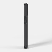カスタマイズ名 モダン シンプル グレー iPhoneケース (右側面)