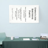 カスタマイズ名&年齢 | カラフルな子供パーティーデコ 横断幕 (トレードショー)