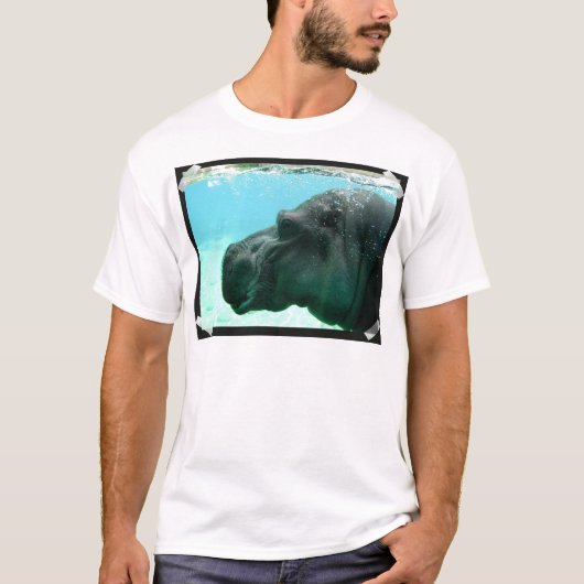 カスタマイズ基本的なTシャツのテンプレート- Tシャツ (正面)