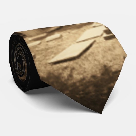 カスタマイズ墓地のネクタイ- ネクタイ (ロール)