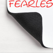 カスタマイズ大胆不敵なリーダーのマウスパッド- マウスパッド (コーナー)