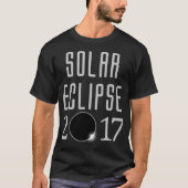 カスタマイズ太陽の可能なEclipseシャツ Tシャツ (正面)