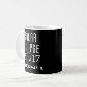 カスタマイズ太陽の可能なEclipse 2026 Mug コーヒーマグカップ (正面左)
