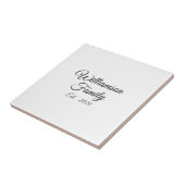 カスタマイズ夫婦の名 タイル (側面)