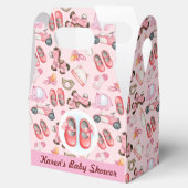 カスタマイズ女の子シャワー フェイバーボックス (オープン)