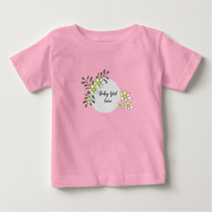 カスタマイズ女の子Tシャツ ベビーTシャツ