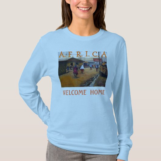 カスタマイズ女性信号器のTシャツ- Tシャツ (正面)