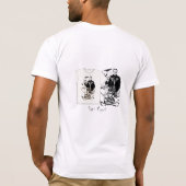 カスタマイズ女性-私は私がSocを…知っているカッコいいです- Tシャツ (裏面)