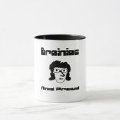 カスタマイズ女性BrainiacMug - マグカップ (中央)
