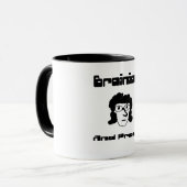 カスタマイズ女性BrainiacMug - マグカップ (正面左)