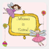 カスタマイズ妖精 スクエアシール (正面)