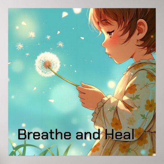 カスタマイズ子アート ポスター (正面)