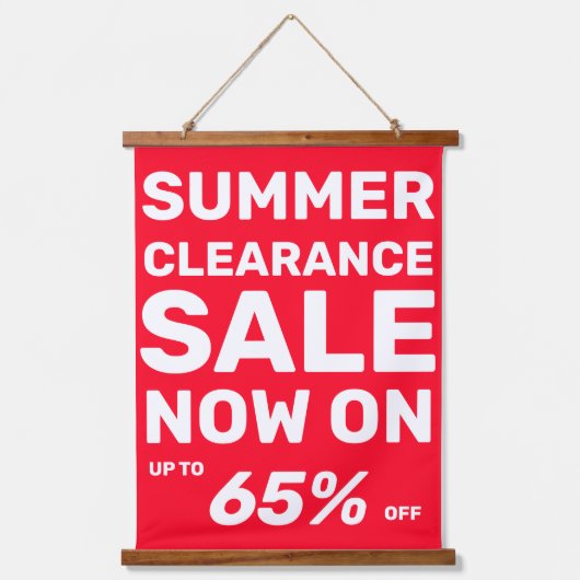 カスタマイズ季節除け販売比率 吊り下げ型タペストリー (正面)