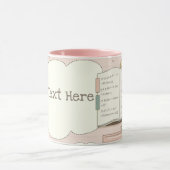 カスタマイズ学可能 マグカップ (中央)