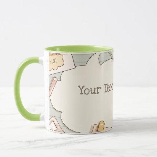 カスタマイズ学可能 マグカップ (左)