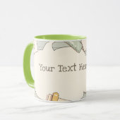 カスタマイズ学可能 マグカップ (正面左)