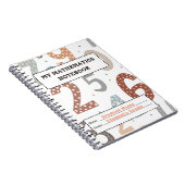 カスタマイズ学校のノートブック – パーソナライズされた ノートブック (右側)