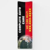 カスタマイズ完全な自動気に自動サイズを大救済きくできる 横断幕 (縦)