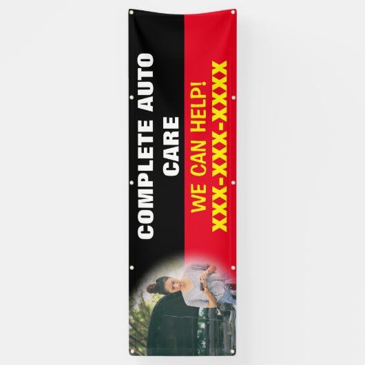 カスタマイズ完全な自動気に自動サイズを大救済きくできる 横断幕 (縦)