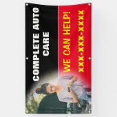 カスタマイズ完全な自動気に自動サイズを大救済きくできる 横断幕 (縦)